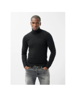 Pull col roulé marick noir homme - Teddy Smith