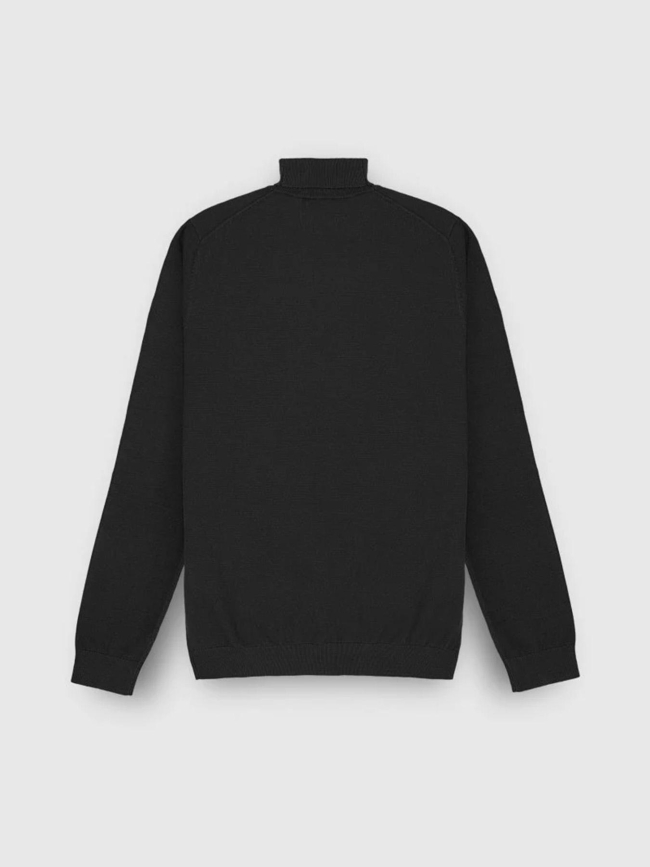 Pull col roulé marick noir homme - Teddy Smith