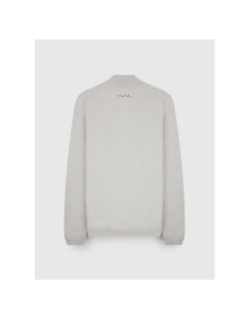 Pull col zippé marty gris homme - Teddy Smith