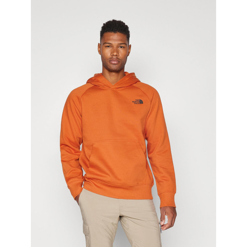 Sweat à capuche raglan redbox orange homme - The North Face