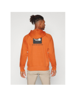 Sweat à capuche raglan redbox orange homme - The North Face