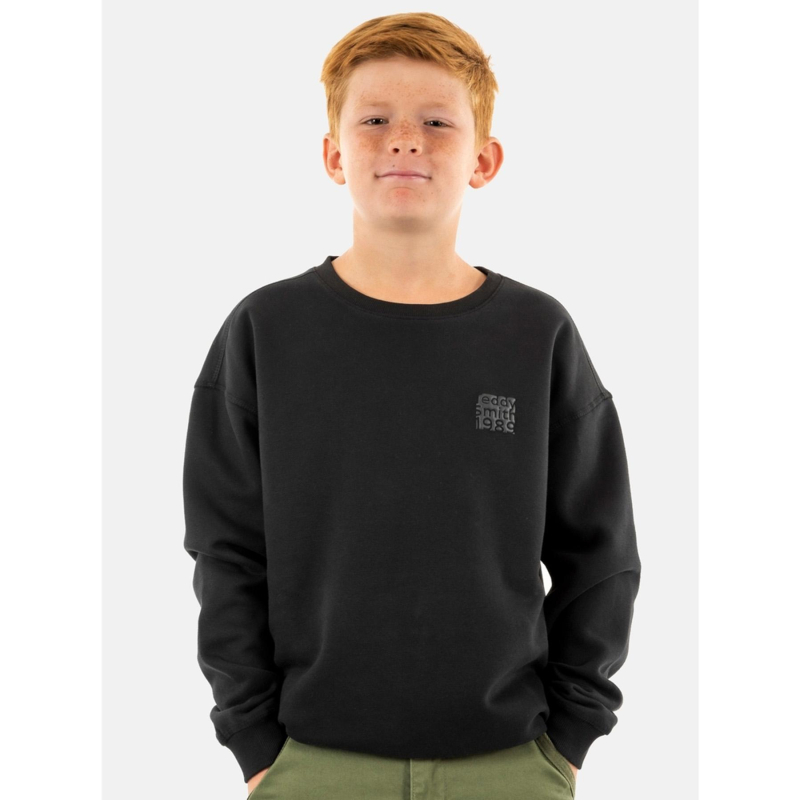 Sweatshirt squa noir garçon - Teddy Smith