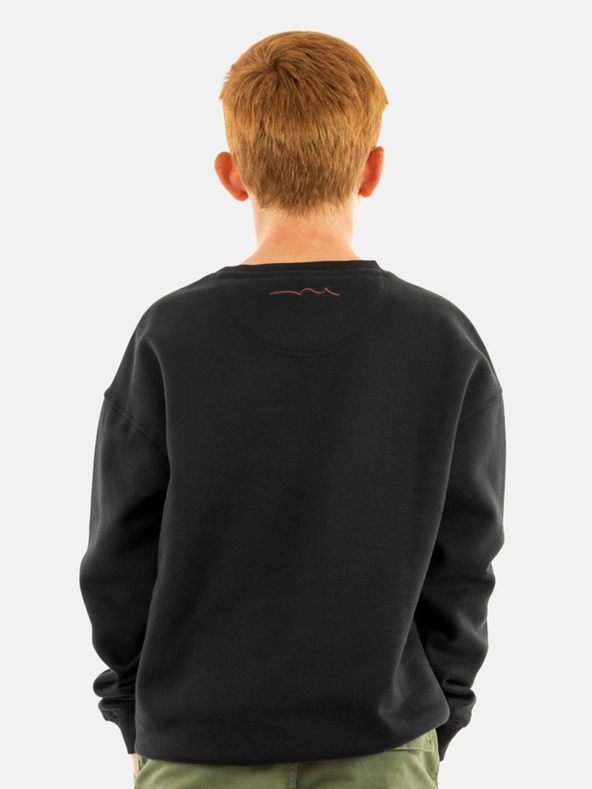 Sweatshirt squa noir garçon - Teddy Smith