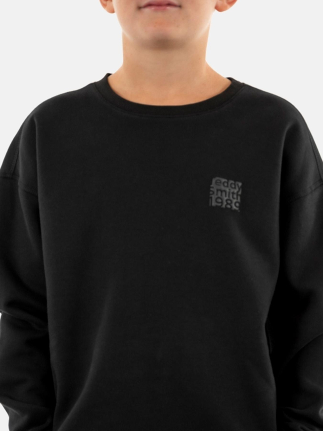 Sweatshirt squa noir garçon - Teddy Smith