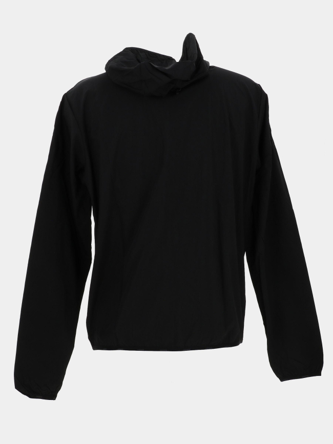 Veste zippée à capuche coupe vent noir homme - Lacoste