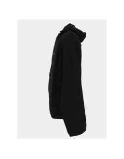 Veste zippée à capuche coupe vent noir homme - Lacoste