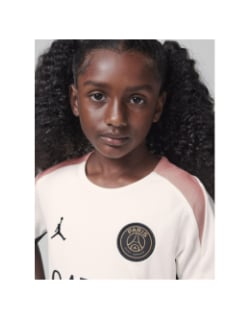 Maillot de football strike 3e tenue psg beige enfant - Nike