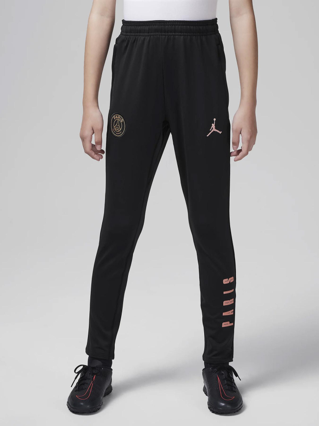 Pantalon de football jordan psg strike noir enfant - Nike