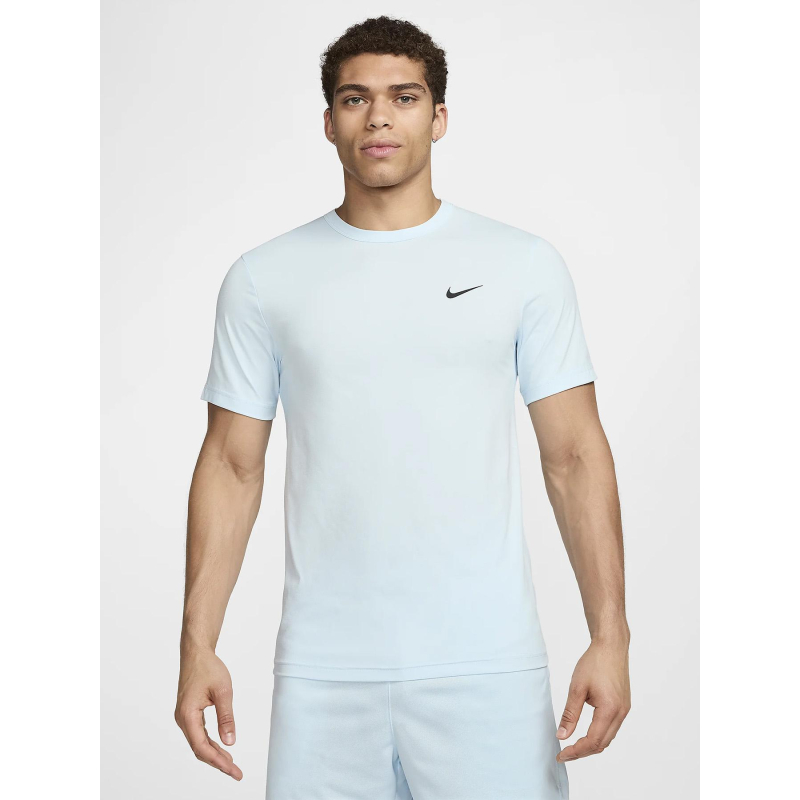 T-shirt de sport uv hyverse bleu ciel homme - Nike