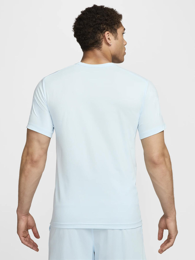 T-shirt de sport uv hyverse bleu ciel homme - Nike