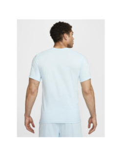 T-shirt de sport uv hyverse bleu ciel homme - Nike