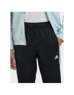 Ensemble sweat zippé et jogging bleu fille - Adidas