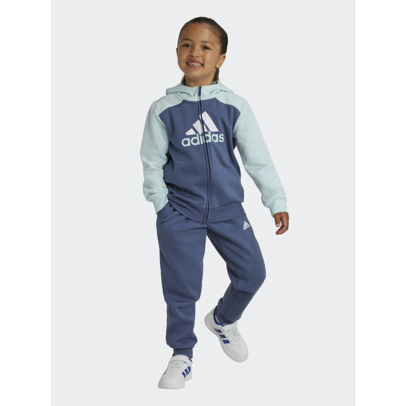 Ensemble de survêtement logo bleu enfant - Adidas