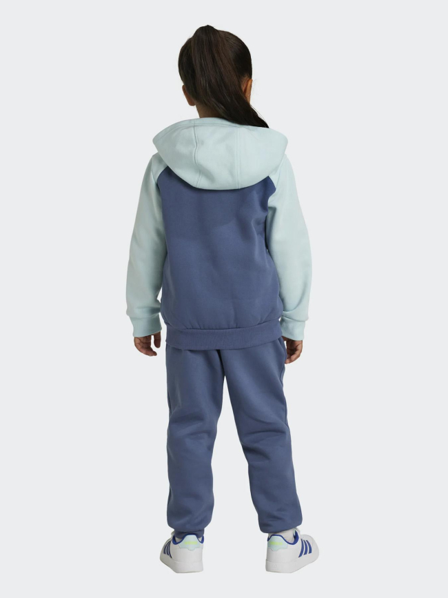 Ensemble de survêtement logo bleu enfant - Adidas