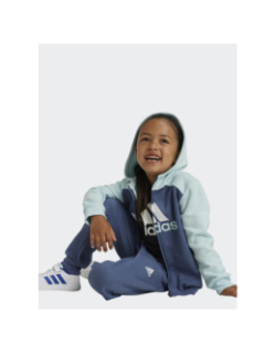 Ensemble de survêtement logo bleu enfant - Adidas