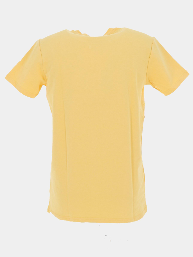 T-shirt logo brodé jaune homme - Project X Paris