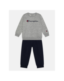 Ensemble sweat et jogging gris et bleu tout-petits - Champion