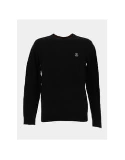 Pull col en v jprblurubber knit noir homme - Jack & Jones