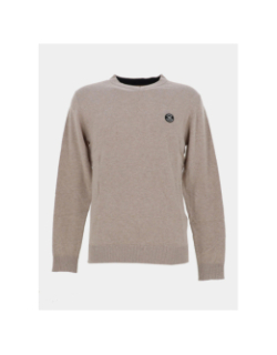 Pull col en v jprblurubber knit gris homme - Jack & Jones