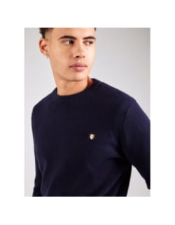 Pull Jprblurony knit crew neck bleu marine homme - Jack & Jones