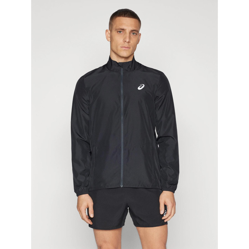 Veste de running zippée core jacket noir homme - Asics