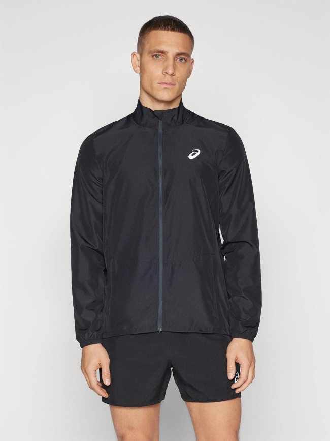 Veste de running zippée core jacket noir homme - Asics