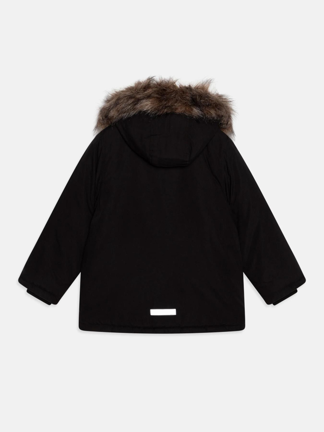 Blouson parka master noir garçon - Name It