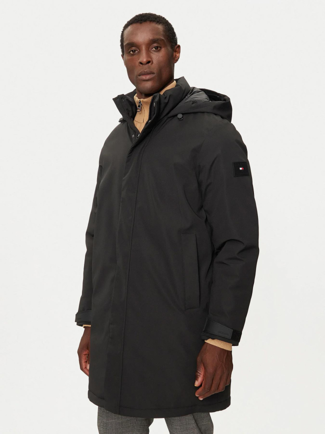 Blouson parka tech padded noir homme - Tommy Hilfiger