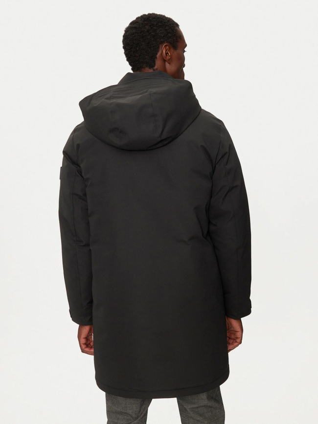 Blouson parka tech padded noir homme - Tommy Hilfiger