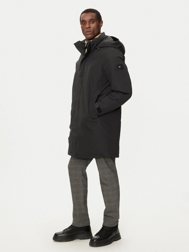 Blouson parka tech padded noir homme - Tommy Hilfiger