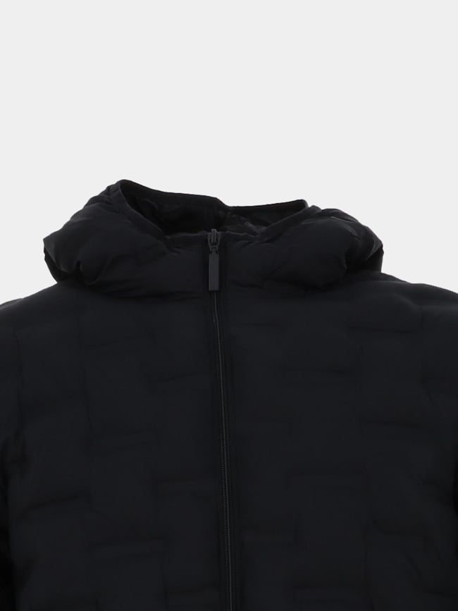 Doudoune à capuche abelia noir homme Sergio Tacchini