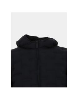 Doudoune à capuche abelia noir homme Sergio Tacchini