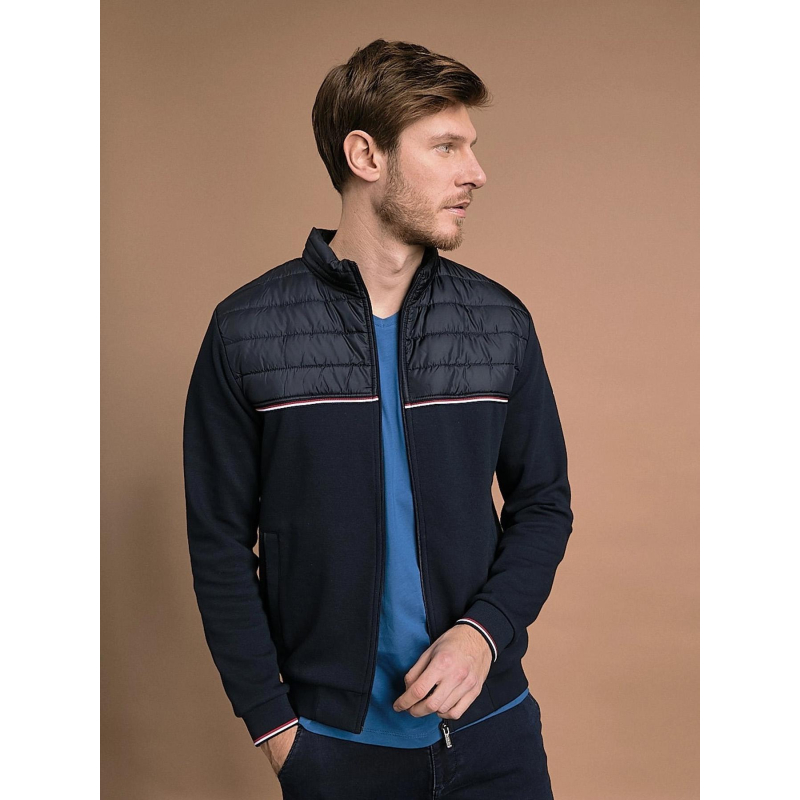 Veste matelassée scarlet bleu marine homme - Benson & Cherry