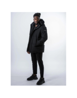 Blouson parka jerem noir homme - Helvetica