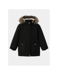 Blouson parka nkfmaster noir fille - Name It