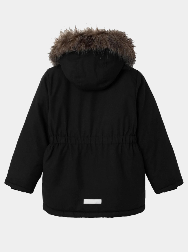 Blouson parka nkfmaster noir fille - Name It