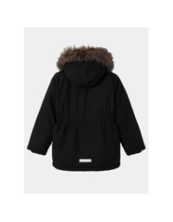 Blouson parka nkfmaster noir fille - Name It