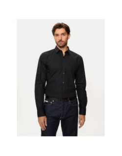 Chemise extra slim fit elisha noir homme - Hugo