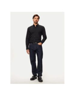 Chemise extra slim fit elisha noir homme - Hugo