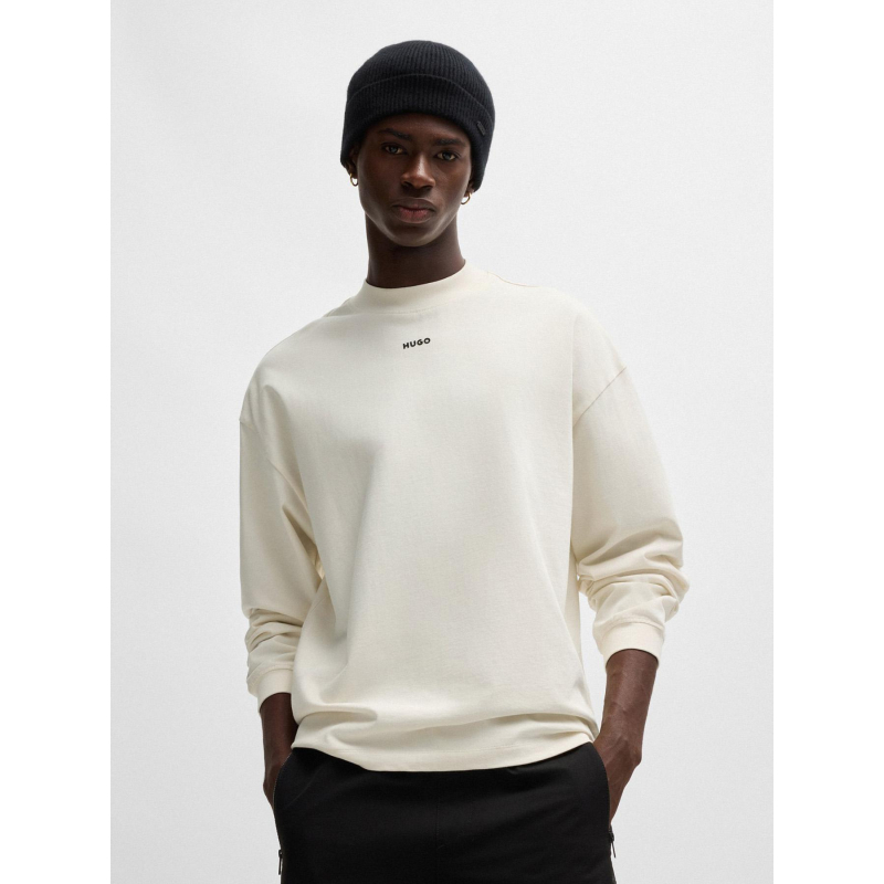 Sweat dapocrew blanc homme - Hugo