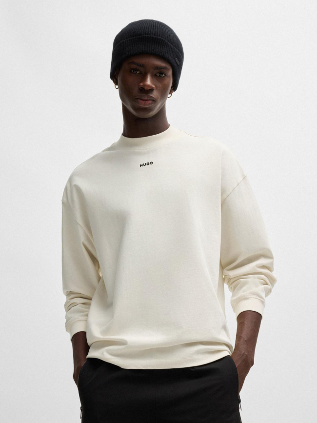 Sweat dapocrew blanc homme - Hugo