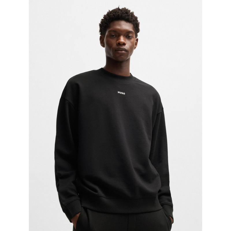 Sweat dapocrew noir homme - Hugo