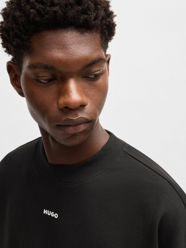 Sweat dapocrew noir homme - Hugo