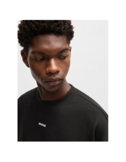 Sweat dapocrew noir homme - Hugo