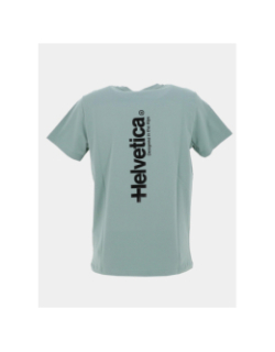 T-shirt howard 2 pistache vert homme - Helvetica