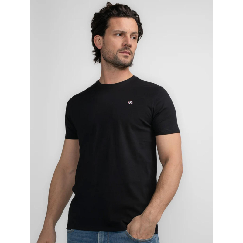 T-shirt classic logo noir homme - Petrol Industries