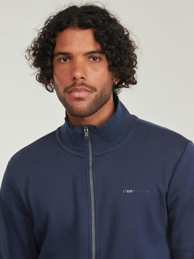 Sweat zippé g-narkus bleu marine homme - Teddy Smith