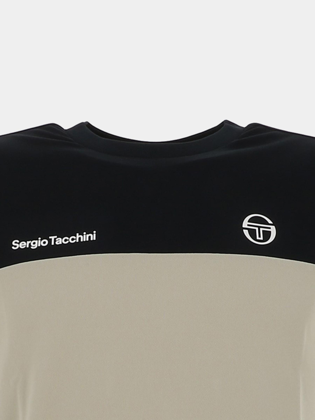 T-shirt à manches courtes prave noir homme - Sergio Tacchini