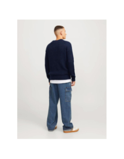 Pull en maille jones bleu marine homme - Jack & Jones