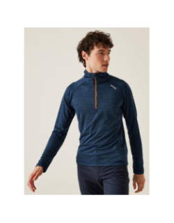 Sweat polaire a demi-zip yonder 2 bleu homme - Regatta